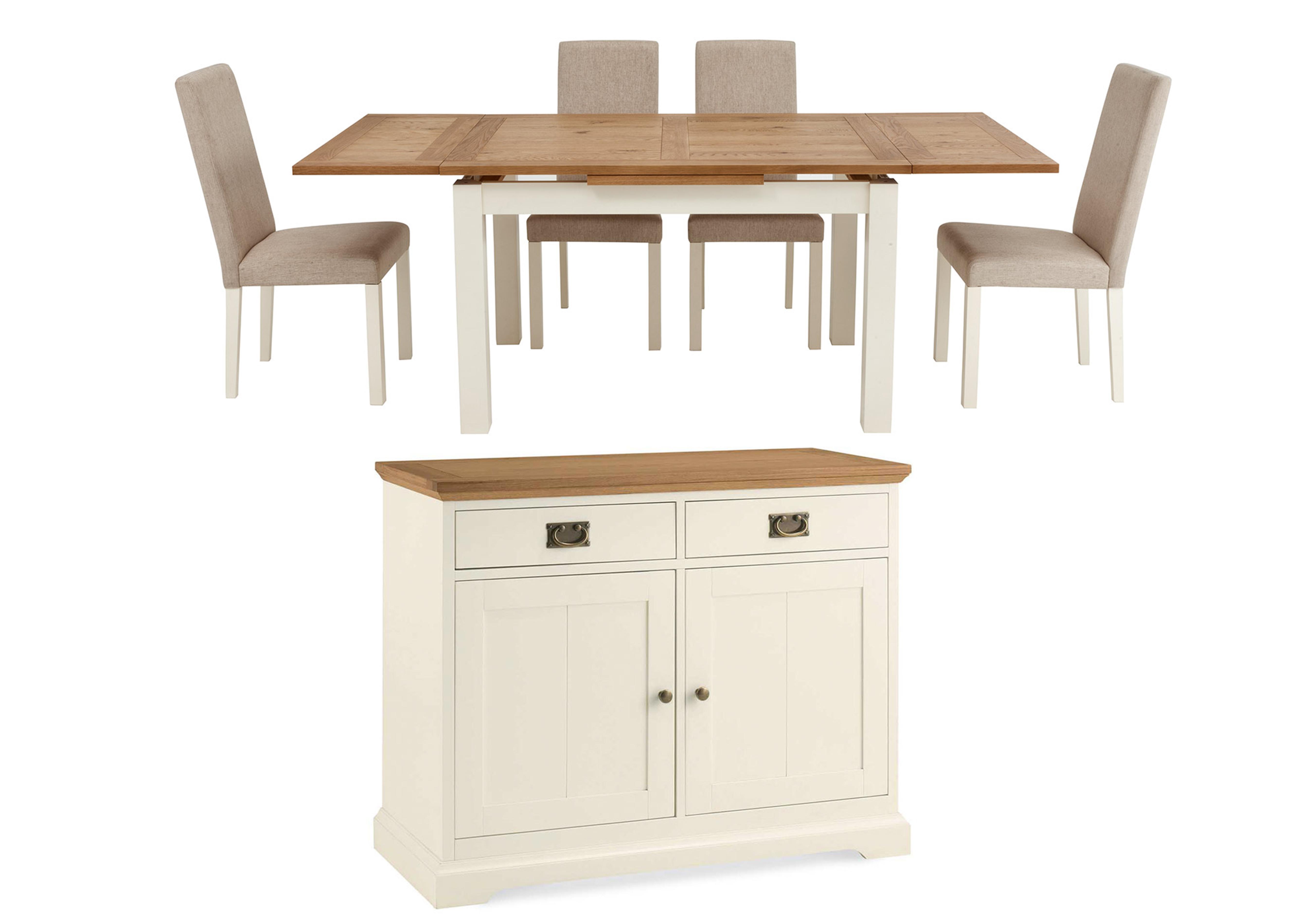 Cupboard store dining table